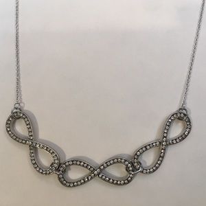 Tri Infinity Necklace
